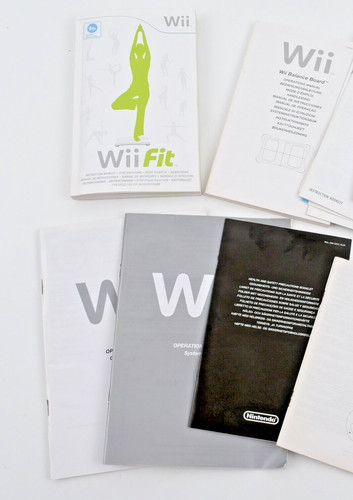 Pacchetto manuale nintendo - manuale, wii